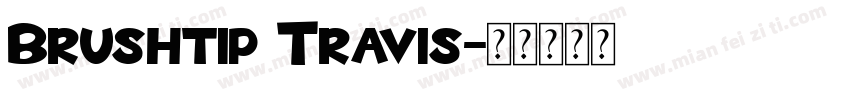 Brushtip Travis字体转换